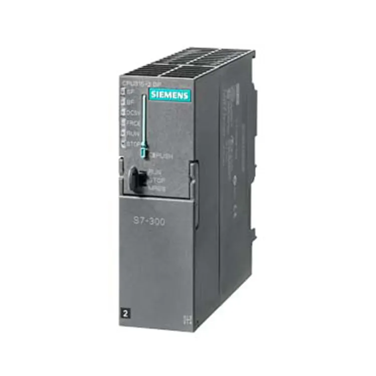 Controlador PLC programable de marca, controlador lógico Siemens PLC 6AG1315-2AH14-7AB0