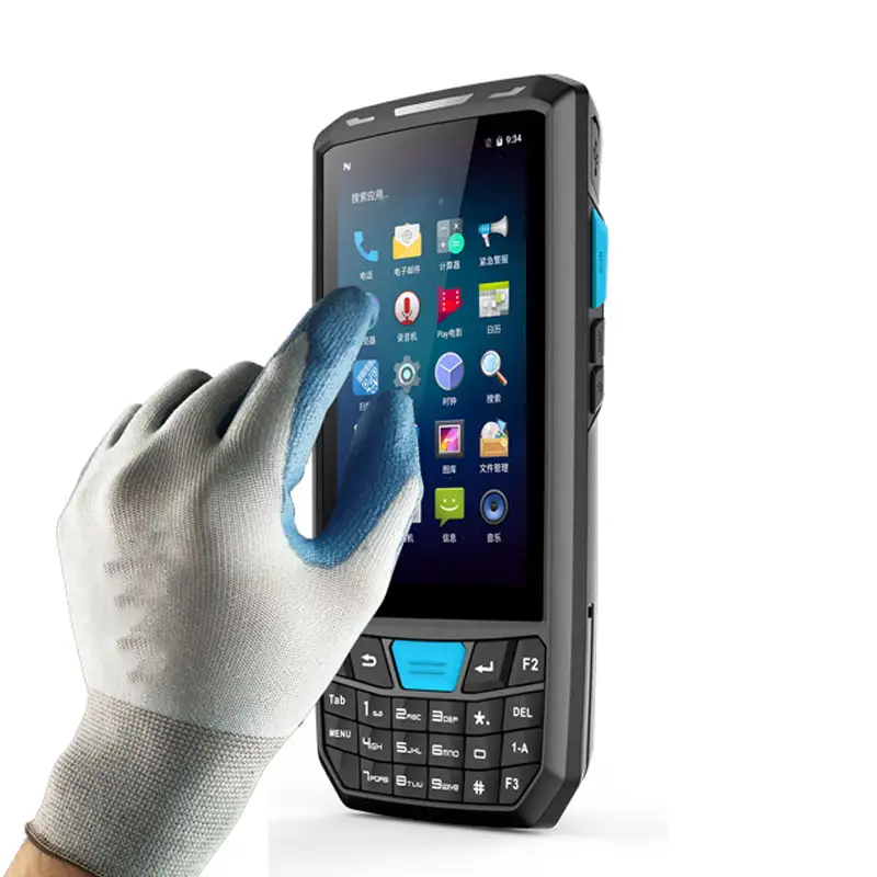 Pda ไร้สายมือถือคอมพิวเตอร์หน้าจอสัมผัส Android เครื่องสแกนบาร์โค้ดโทรศัพท์1d 2d เครื่องอ่านบาร์โค้ด Pdas HCC-T80S