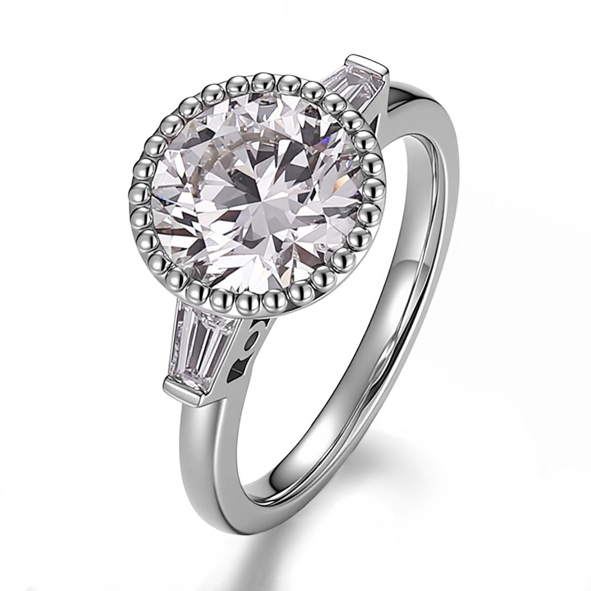 แหวนเพชรแล็บทองแท้ 18k