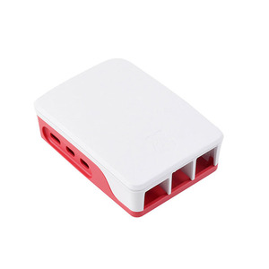 Custodia ufficiale Raspberry Pi Cover protettiva in plastica rossa bianca con dissipatore di calore per Raspberry Pi 5 - Product Image 4