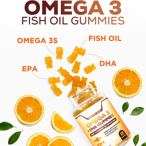 OEM, частная марка DHA EPA Omega 3-6-9, мармеливы поддерживают мозг и сердце и иммунную функцию для взрослых - Product Image 3