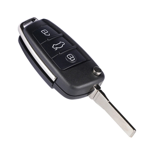 ไม่มีกุญแจรีโมทรถยนต์3ปุ่ม8E ชิป433/868MHz สำหรับ Audi A6 S6 Q7 2004-2015 iyz 3314 4F0837220R /d 4F0837220M /t KEY - Product Image 2
