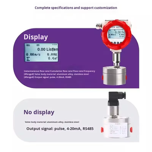 Sıvılar için mikro boyutlu yüksek viskoziteli akış ölçer LCD önlemler su şurubu benzinli dizel dairesel dişli OEM özelleştirilebilir - Product Image 3