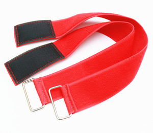 Consegna rapida campione gratuito cinturino elastico regolabile con gancio e passante con Logo personalizzato - Product Image 1