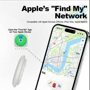 Appleを使用したバイクトラッカーiPhoneで私のグローバルGPSロケーションを見つけるiPad Mac Apple Watchボトルホルダー用安全なマウントベルヘッドセット - Product Image 3
