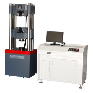 Máquina hidráulica de prueba de tracción 600Kn con software de exportación de datos para aleación de metal y análisis de materiales de construcción - Product Image 1