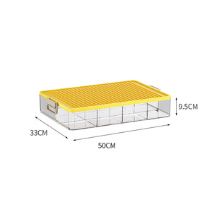ตัวต่อบล็อกหลายชั้นแบบใสกล่องเก็บของขนาดเล็กกล่องใส่ชิ้นส่วนของเล่นเด็ก - Product Image 5