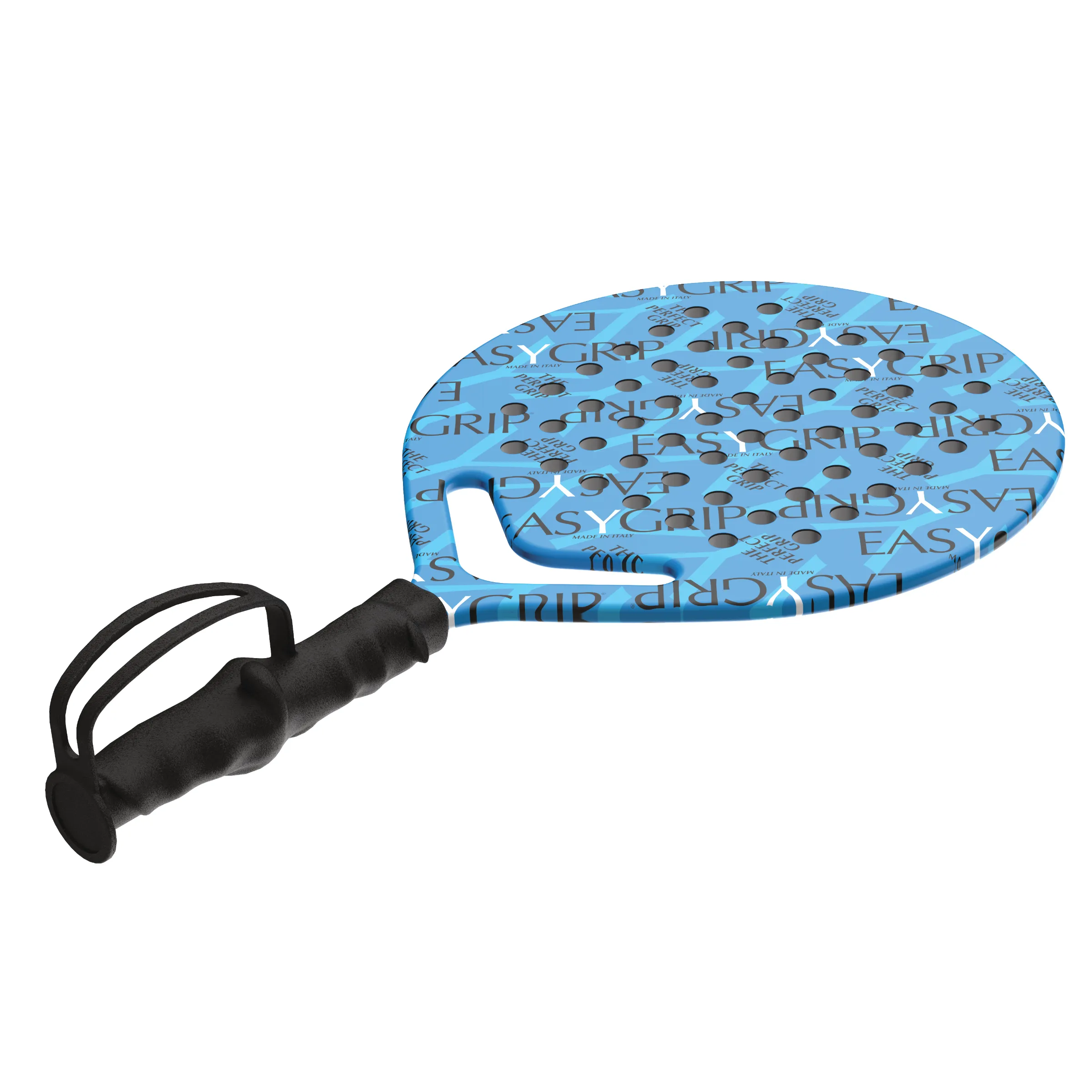 Raquette de tennis bleue pour enfants d'entrée de gamme avec poignée ergonomique pour l'apprentissage, l'entraînement et l'entraînement