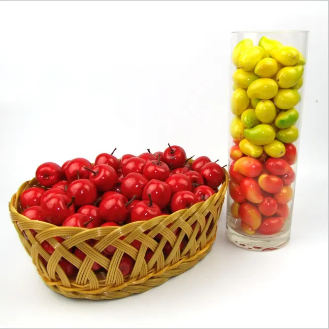 E-22002 decorazione di frutta Artificiale accessori mini modello di frutta verdura frutta puntelli