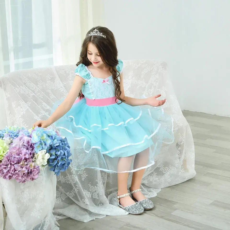Çin fabrika doğrudan fiyat kız cadılar bayramı kostüm oyuncak hikayesi 4 Bo Peep bebek elbise külkedisi