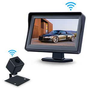 China RTS Wireless Car Backup <strong>Reverse</strong> Camera <strong>System</strong> 4.3 Inch <strong>LCD</strong> Monitor for 12V Car Rear View Camera Wireless Car Cam - Product Image 6