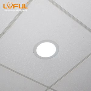 Modern 85MM Ultra Thin Round Shape <strong>3W</strong> Recessed <strong>LED</strong> <strong>Flat</strong> Panel Light Fixture Lighting and Circuitry Design ROHS Aluminum 2-year