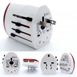4 in 1 çok evrensel seyahat adaptörü AU UK ADB AB fişler evrensel priz - Product Image 2