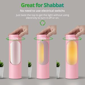 Elektrische Schabbat-Koscher-Lampe für Jüdischen Gebrauch in Israel Energiesparende LED-Aluminium-Tischlampe für den Haushalt - Product Image 2