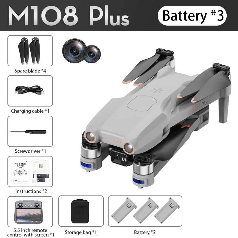 three batteries