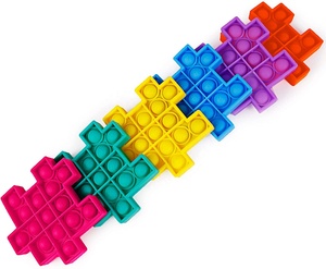 Игрушка-фиджет, пуш-поп головоломка, куб, игра, пузырьковый Поппер, игрушка-фиджет с цифрами, пуш-поп, детская игрушка, снятие стресса-1 шт. - Product Image 3