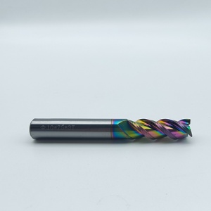 Alüminyum işleme için alüminyum için DLC kaplamalı parmak freze çakısı - Product Image 5
