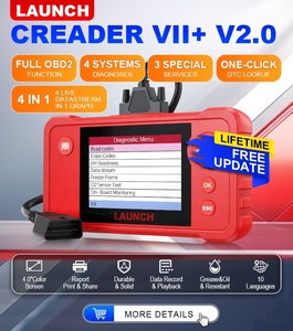 Lancio X431 Creader VII + lettore di codici auto, test completo di strumenti di scansione Scanner EOBD OBD2 - Product Image 2