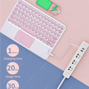 ¡Mini teclado y ratón inalámbricos más vendidos del 2022 Teclado y ratón BT con teclado de tableta de 10,1 pulgadas en stock!