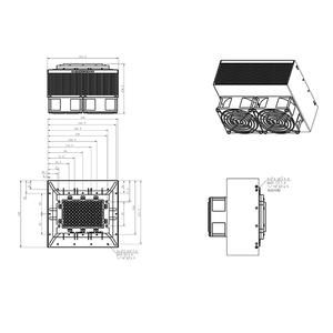 12VDC termoelektrik peltier soğutma sistemi alüminyum eğlenceli parçaları kuvvet hava soğutma tıbbi soğutma makinesi - Product Image 4