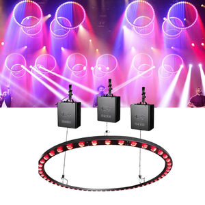 Kinetic LED Ring <strong>Light</strong> Professional DMX512 Controlled for Stage Performance Wedding Events and Photography Lighting - Product Image 4