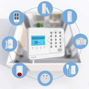 Tuya intelligente prodotto per la casa senza fili + GSM sistema di sicurezza di allarme con TFT Screen Touch Keypad con IOS & Android operazione - Product Image 1
