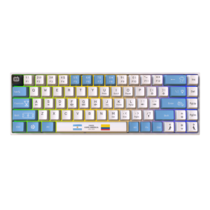 ポータブルスペイン語60% ゲーミングメカニカルキーボードバックライト付き971004キーホットスワップ可能スイッチABSキーキャップ有線メカキーボード - Product Image 4