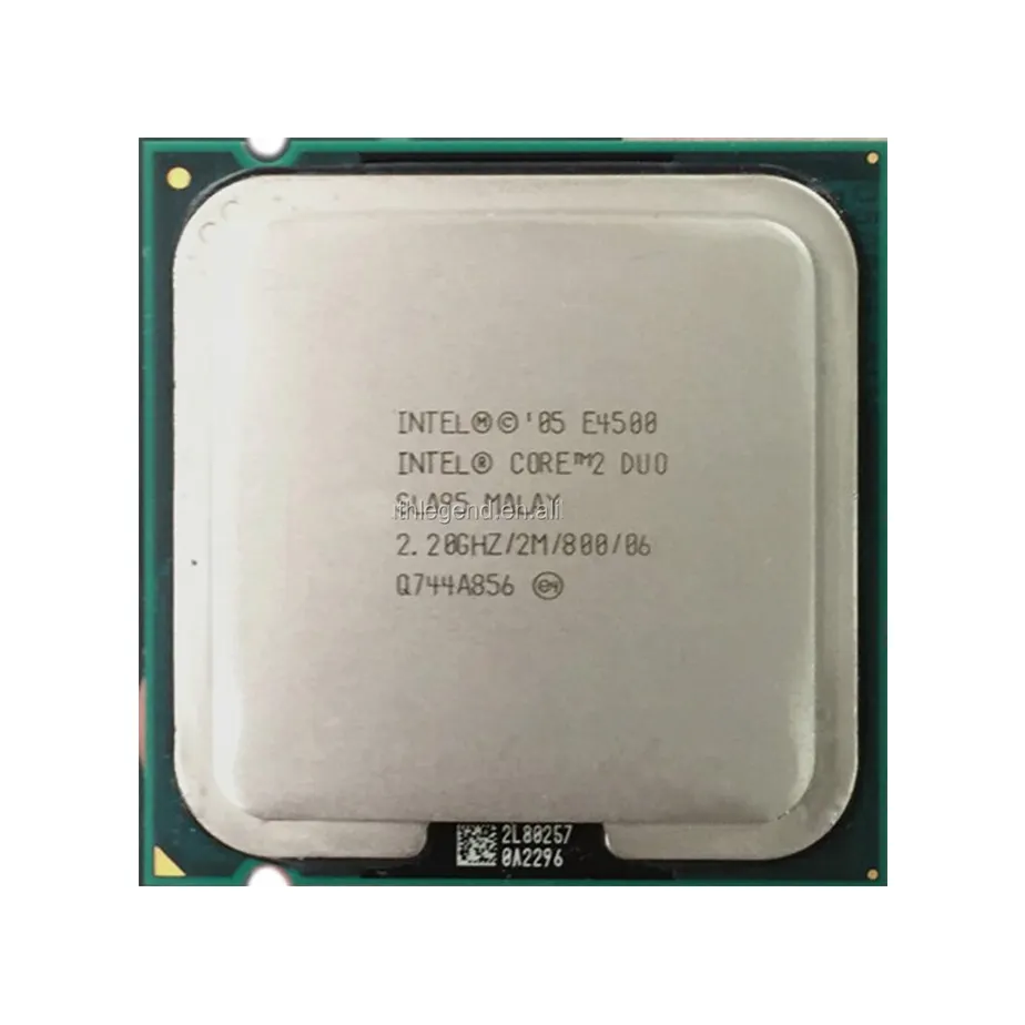 Bilgisayar işlemci Intel Core 2 Duo E4500 SLA95 toplu CPU