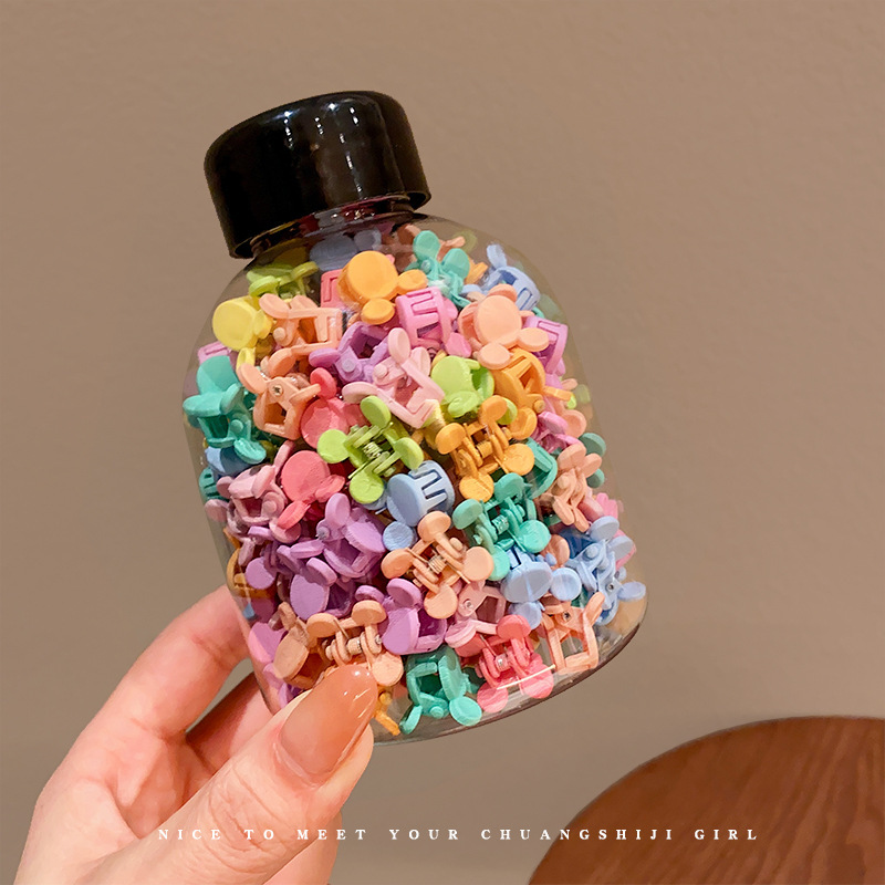 Mickey Mixed Color Hair Clips 50pcs Barrel