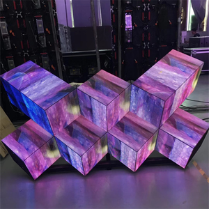 New <strong>Design</strong> <strong>Led</strong> Digital Advertising Display Screen Creative Outdoor Waterproof Rotating Magic Cube <strong>Led</strong> Poster Displays - Product Image 3