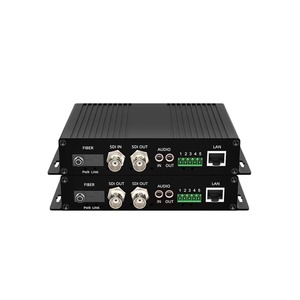 Kararlı 3G hd sdi endüstriyel sınıf 100M ağ fiber optik verici ve alıcı - Product Image 1