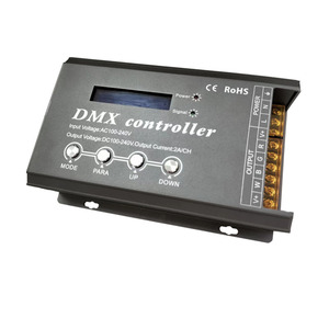 220V High Voltage Dmx <strong>Controller</strong> Rj45 Light Control 4 Channel Rgbw Led Dimming <strong>Controller</strong> - Product Image 1