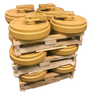 Crawler excavator track idler front undercarriage parts roller <strong>e320</strong> Doolin support oem - Product Image 1