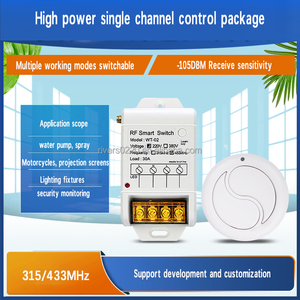 Akıllı uzaktan kumanda 433MHz kablosuz RF anahtarı verici irade uzaktan kumanda sopa-105DBM hassasiyet almak - Product Image 2