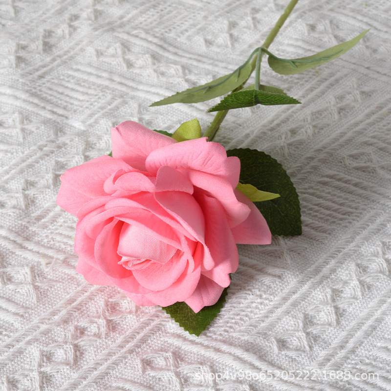 Dark pink Silk cloth