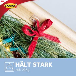 3M <strong>Command</strong> Clear Mini <strong>Hooks</strong> Damage-Free Hanging <strong>Hook</strong> Adhesive Plastic <strong>Hooks</strong> clear with clear <strong>command</strong> Strips - Product Image 5