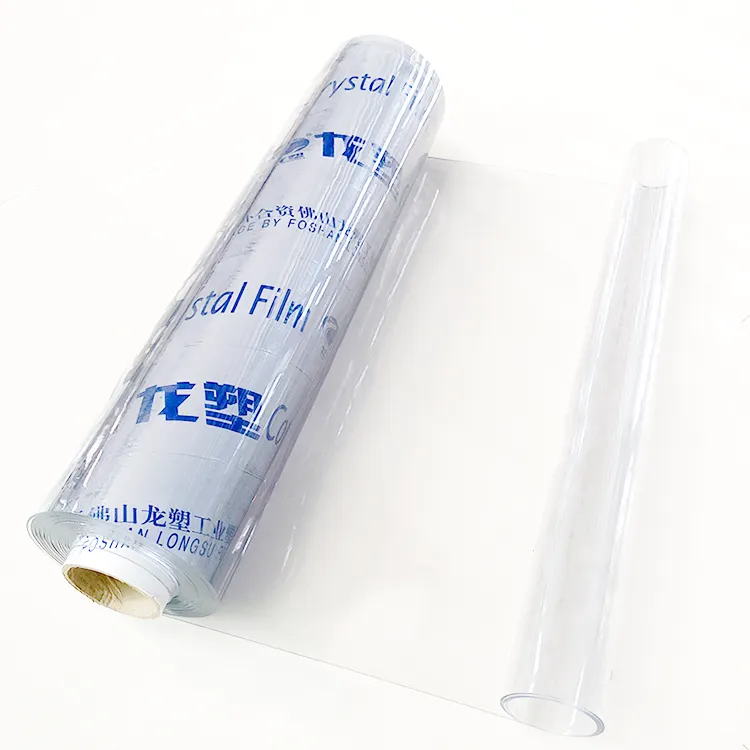Folha de PVC macia transparente super transparente para fabricação na China