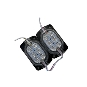 12v 24v araçlar otobüs kamyon Rgb Burst römork yan gösterge yanıp sönen Strobe uyarı yanıp sönen Led modül lamba - Product Image 3
