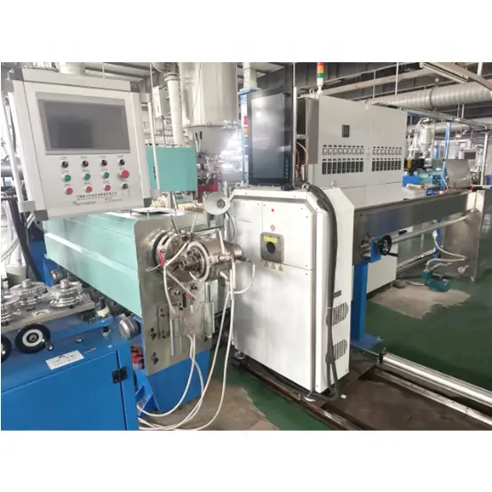 EXT90 High Speed Plastic Wire Extrusion insulated sheathing extrusion pvc copper wire cable extrusion machines