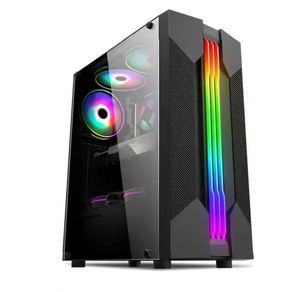 ATX PC-Schrank Gaming-Computerschrank und Türme CPU PC Servergehäuse für Desktop-PC-Computer mit USB3.0 gehärtetem Glas - Product Image 5