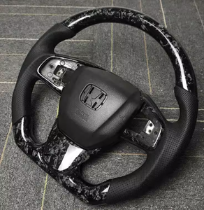 ハンドル車用ホンダシビックGen 2021年11日2022 2023 2024 <span class=keywords><strong>2025</strong></span>タイプRファンシースマートLEDリアルカーボンファイバーカスタム
