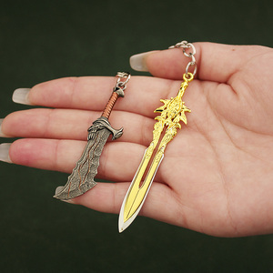 אלוהים של מלחמת קרייטוס להבי של כאוס מיני Keychain מתכת עדין ילד צעצועי חג המולד מתנות