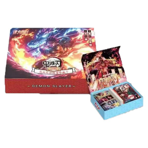 Google日本アニメボックスホビーコレクションTCGプレイングゲームレアカード金月のやいばフィギュアデーモンスレイヤーカード - Product Image 1