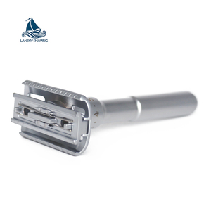 Adjustable Double Edge Safety <strong>Razor</strong> Allow Shavers to Select the Level of Blade <strong>Aggressiveness</strong> - Product Image 6