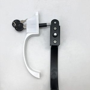 Nuovo arrivo maniglia in alluminio con serratura a chiave per finestra - Product Image 5