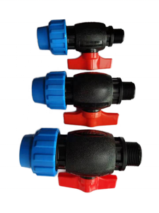 * 公PP压缩阀单联球阀高品质20-* 1/2-75*2.1/2水OEM常温气体控制阀 - Product Image 3