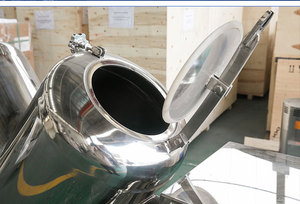 250 kg otomatik tuz baz V Blender karıştırıcı döner karıştırıcılar için gıda kimyasalları çekirdek Motor bileşeni kuru toz işleme - Product Image 2