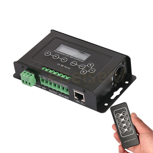 RGB RGB Zeitregelung Multi-Funktion programmierbarer LED-Controller DMX512 Signal RJ45/XLR-3/Kreuzung-Ports DC12-36V 24A Konstante Spannung - Product Image 1