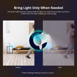 SONOFF SNZB-06P <span class=keywords><strong>Zigbee</strong></span> sensore di presenza umana Rardar sensore di movimento intelligente domotica per Alexa Alice ZHA Zigbee2MQTT