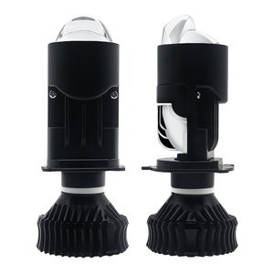 Y9s Mini Lens Projector H4 <strong>Led</strong> Headlight Bulbs 120w Focos <strong>Led</strong> Para with Turbo H4 Canbus <strong>Led</strong> off Road Lights Motorcycle Headlamp - Product Image 1